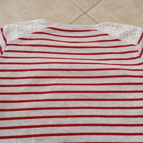Women's striped blouse like new, size M
