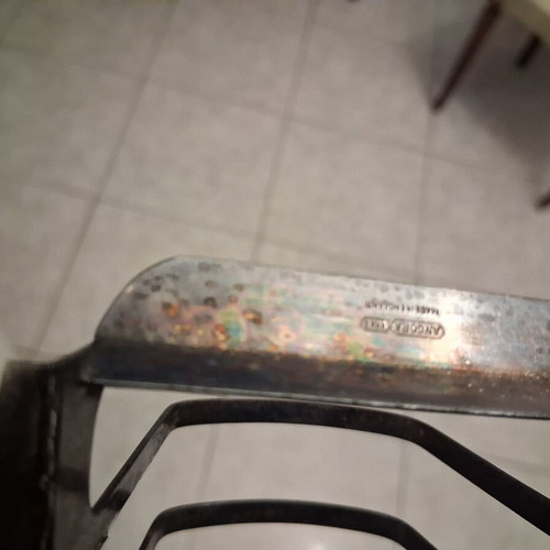 Bread slice holder Angora, like new, silver plated English