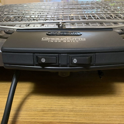 Delonghi BQ80.X Electric Table Grill 2450W like new, stainless steel