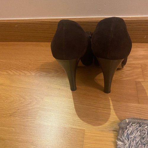 Peep Toe Chaniotakis like new, brown, size 37