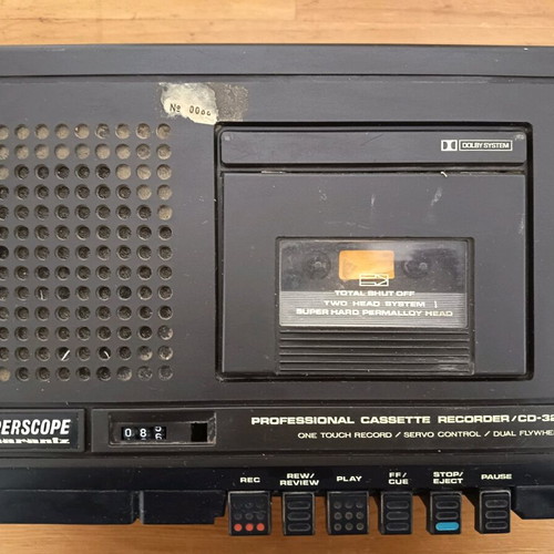 Marantz Superscope CD-320 professional cassette recorder used