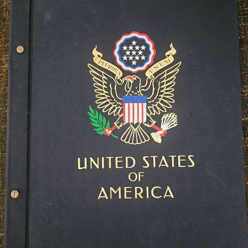Stamp album United States 1863 - 1992 like new