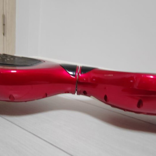 Hoverboard 6.5" red with LED and Bluetooth speaker like new