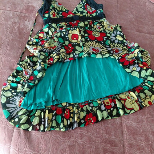 BSB Viscose Dress Short Backless Medium like new, multicolor
