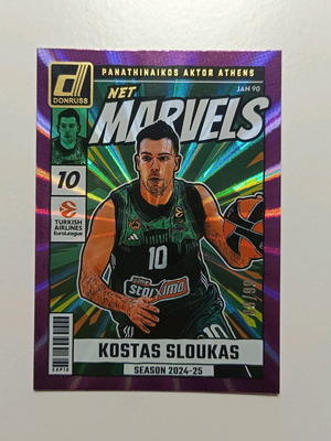 Sloukas Marvels Purple Panini Euroleague 2024-2025 Like New