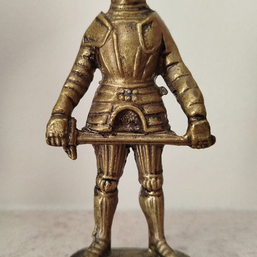 Bronze knight vintage used