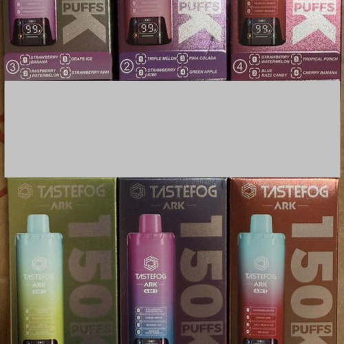 Tastefog Ark Vape 5+1 Gift Pack, 150k Puffs, 4x18ml Flavors