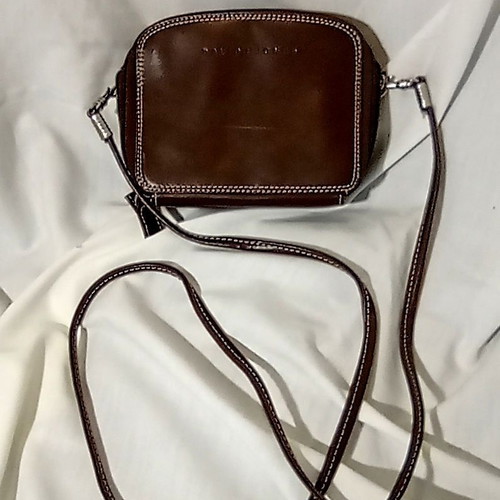 Mini crossbody bag David Jones like new, brown
