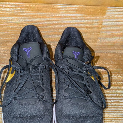 Nike Kobe 8 VIII Protro shoes used, size 39, black