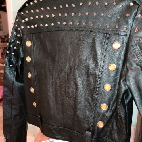 Tricia S. women's jacket like new, black and yellow