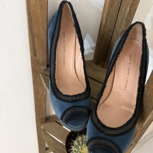 Marc Jacobs Y2k peep toe heels size EU 38.5 used