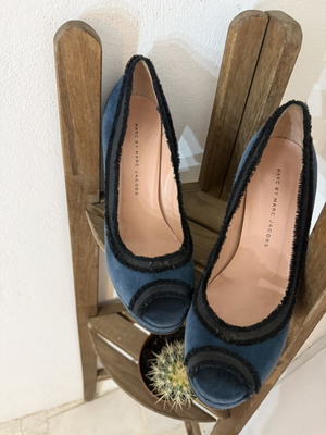 Marc Jacobs Y2k peep toe heels size EU 38.5 used
