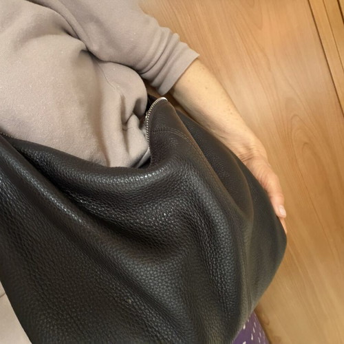 Furla leather crossbody bag like new, brown