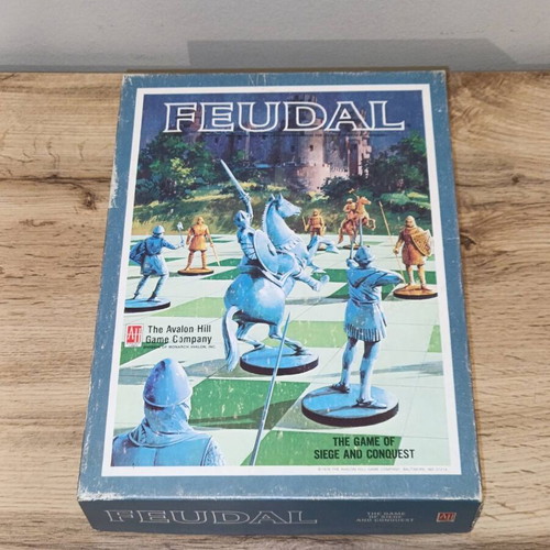 Feudal board game used, strategy