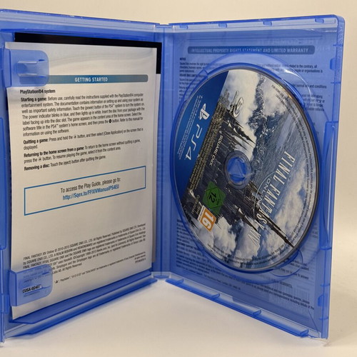 Final Fantasy XIV PS4 used action adventure game