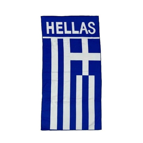 Hellas beach towel Greek flag new