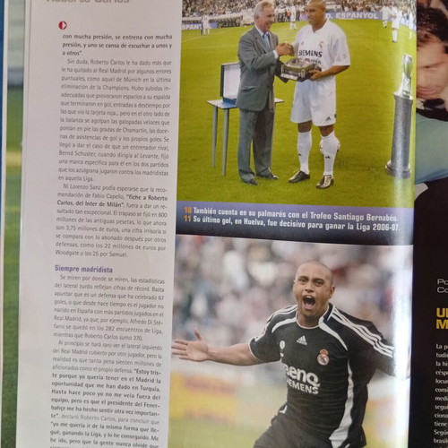 Don Balon magazine issue 25 1/7/2007 like new with Sevilla cup poster