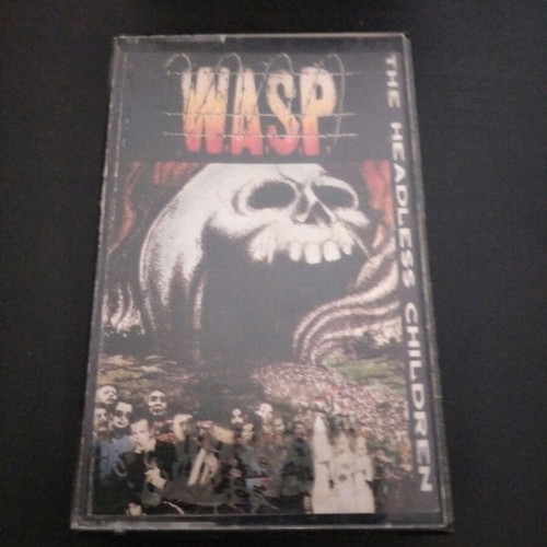 W.A.S.P. The Headless Children cassette used, rock