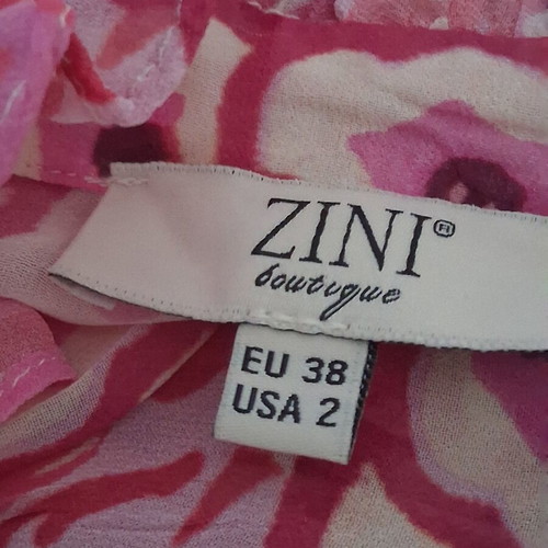 Zini blouse like new, pink, size M