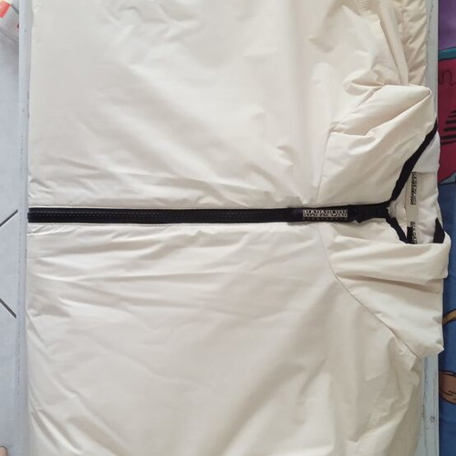 Napapijri jacket white large like new