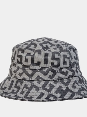 GCDS Panama unisex like new, size 60, black and gray