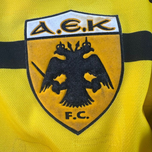 AEK Athens Home Football Shirt 1993-1994 Size L Like New