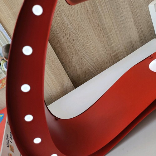 Design LED lamp used, red, modern style