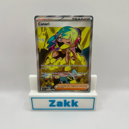 Pokémon TCG Canari 257/217 Ascended Heroes Full Art Trainer like new