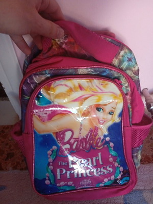 Barbie The Pearl Princess school backpack used