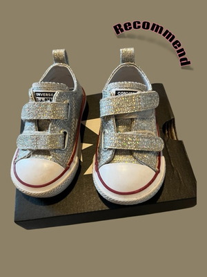 Converse All Star βρεφικά παπουτσάκια ολοκαίνουρια glitter μέγεθος 20