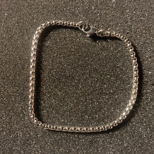 Silver bracelet like new, 925° silver plated, length 20cm