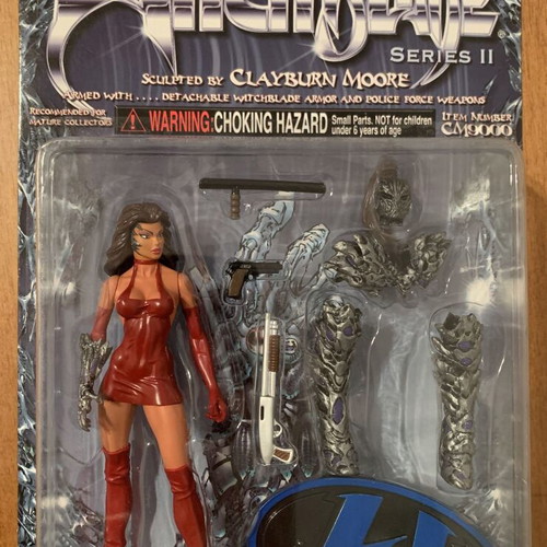 Witchblade figures new full set Series 2 Clayborne Moore 1999