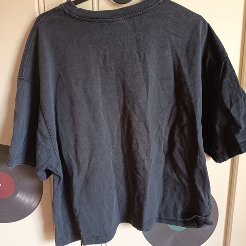 Bershka Short Sleeve Woman's Blouse Like New Black and Grey