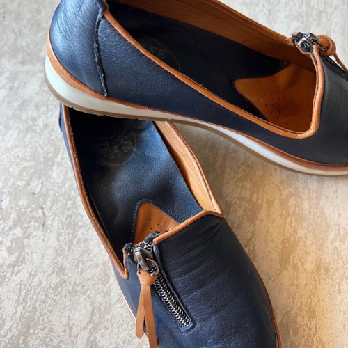 Step orthopedic shoes size 37 blue like new, genuine leather