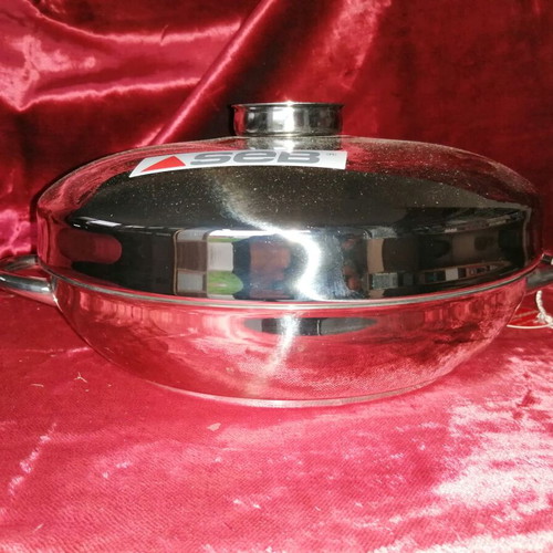 Seb Polypan Stainless Steel Frying Pan New