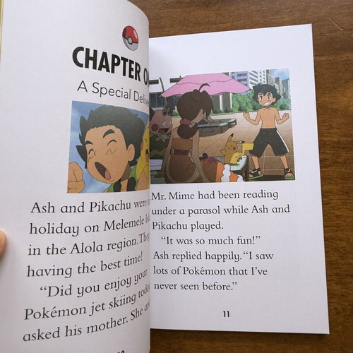 Pokemon Early Reader Alola Adventure book like new, English