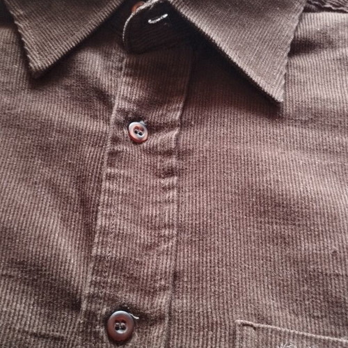 Jameson Corduroy Shirt M Used Brown Regular Fit