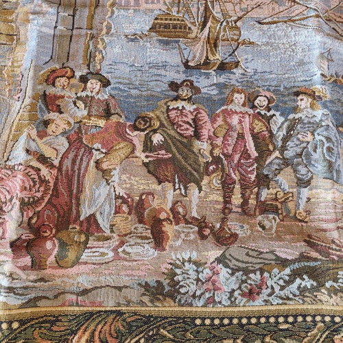 Vintage wall tapestry 90x130 cm new