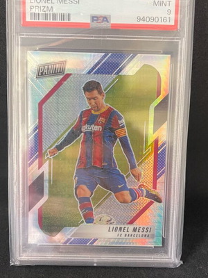 2022 Messi Prizm PSA 9 card like new