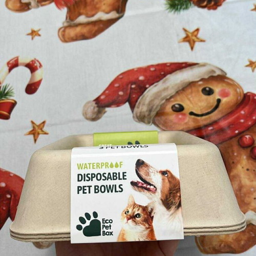 Cat bowls new, set of 3 for food