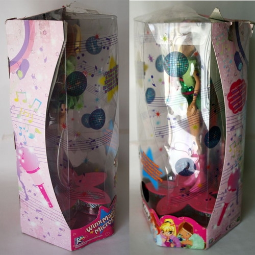Winx Club 2010 Magical Microphone Flora doll Greek edition new