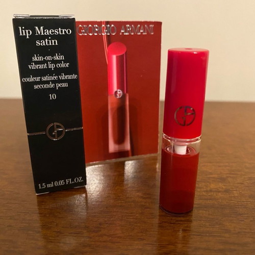 Lip maestro satin Giorgio Armani new, shade 10-IN LOVE