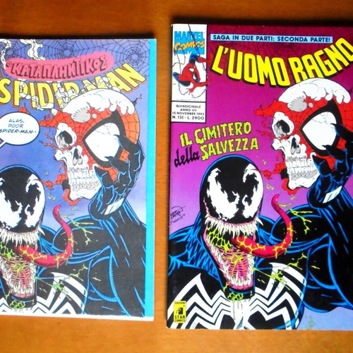 Spiderman #544 Greek and Italian editions like new