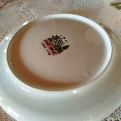 Japanese wall plate vintage used