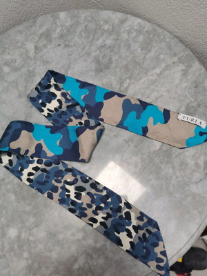 Furla tie scarf used, like new