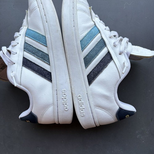 Adidas Grand Court Alpha sneakers used, size 43.5, white