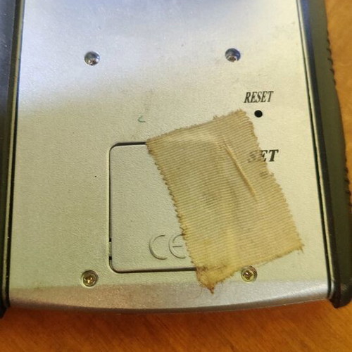 Calculator used pocket calculator