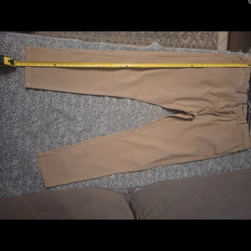 Gaudi men's skinny fit pants beige like new, size 36 W46