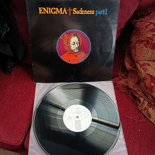 Enigma Sadness Part I 12" maxi single, electronic