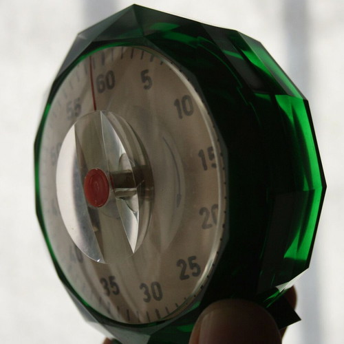 Vintage 70's Mechanical Kitchen Timer Ringer Kecskemet Hungary new